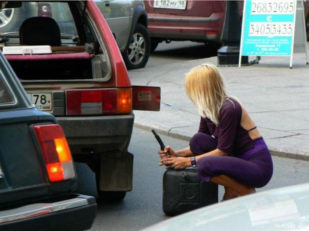 Всё нормально! я - блондинка!