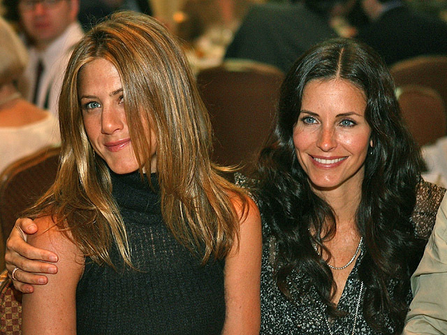 Дженніфер Еністон і Кортні Кокс