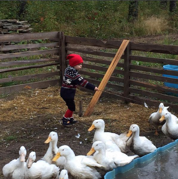 сын Яны Рудковской