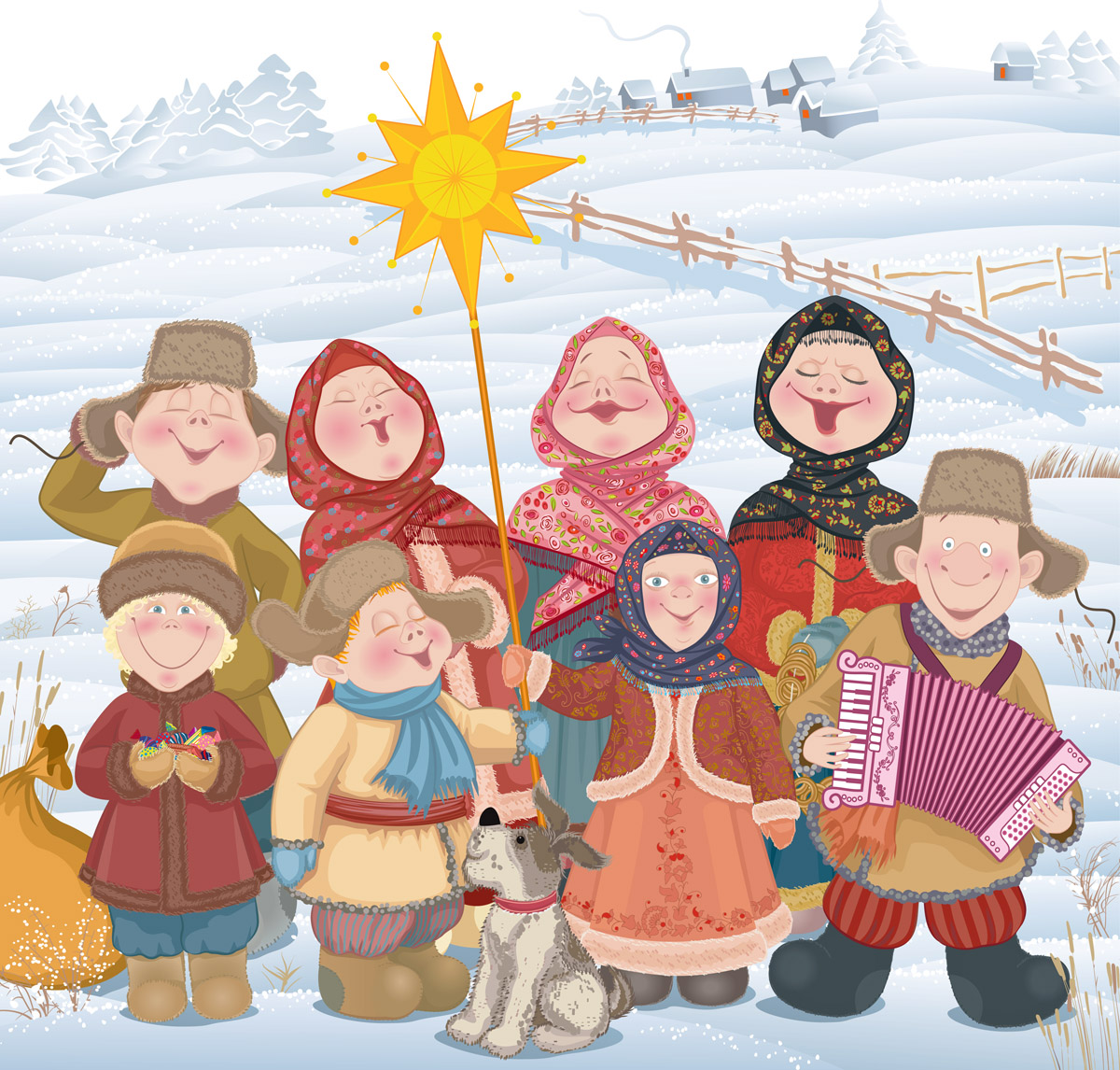 Колядки Для Детей На Новый Год Колядки Для Детей На Новый Год