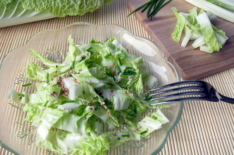 Простой рецепт салата из свежей капусты
