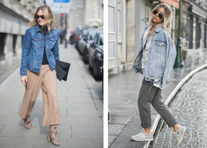 С чем носить женскую джинсовую куртку: 30 фото-образов с советами стилистов