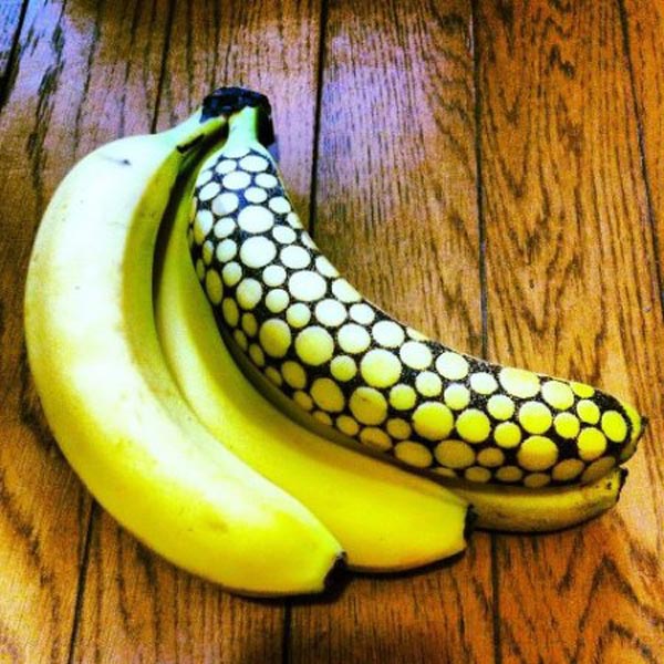 Прикольные "татухи" на бананах от Дайсуке Скагами