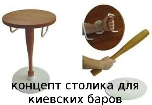 Столики для Киевских баров