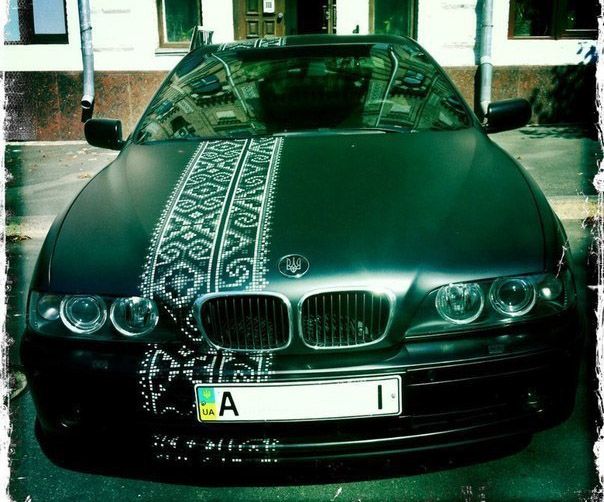 Прикольные патриотические автомобили