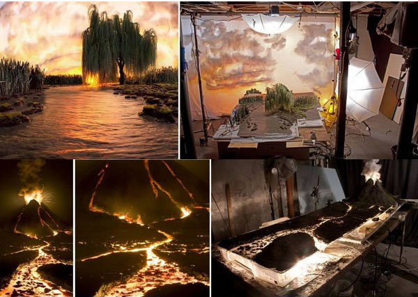 Нереальные спецэффекты в миниатюре