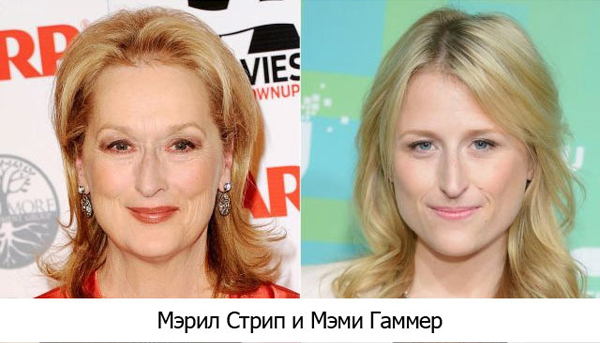 Точные копии знаменитых родителей