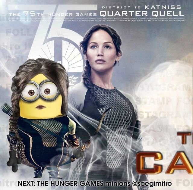 Голодные игры в исполнении миньонов
