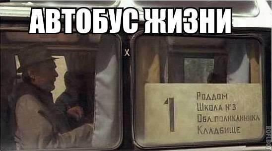 Вся жизнь в одном автобусе