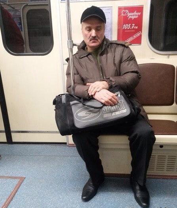 Кого только в метро не встретишь