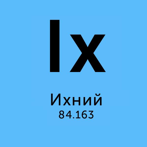 Периодическая таблица выражений