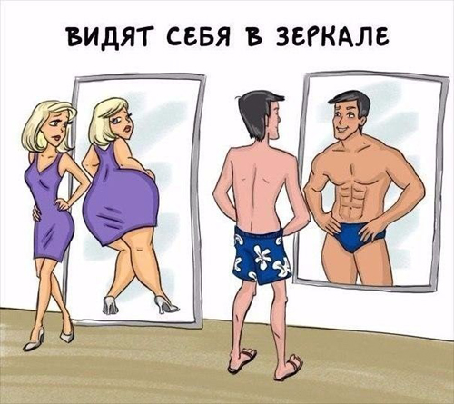 Разница между мужчинами и женщинами