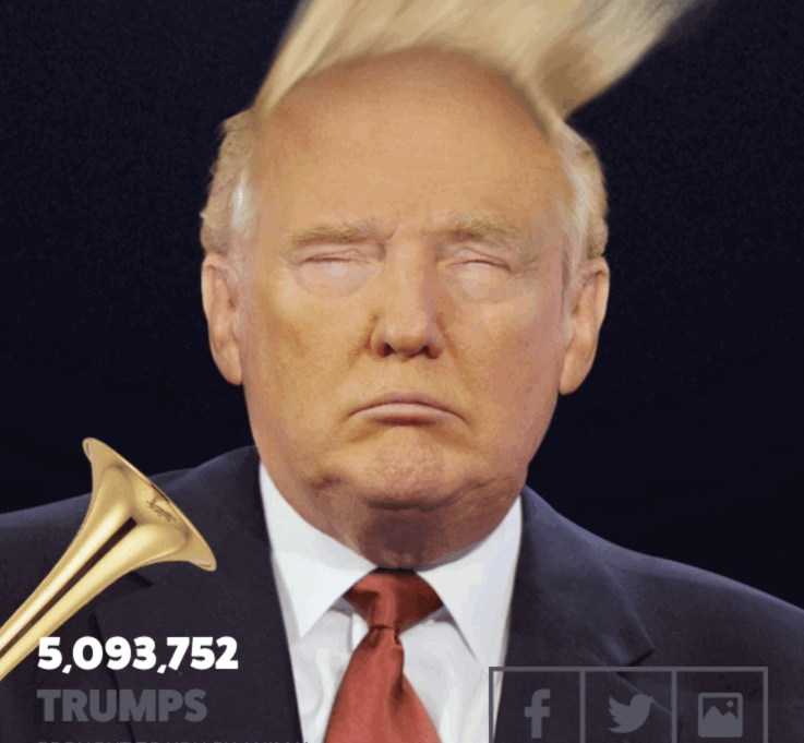 Самая популярная прическа на ближайшие 4 года. Трамп. США Выборы 2016
