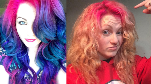 Волосы после покраски. Ожидание и реальность