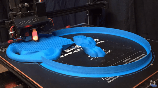 Крутой лев на 3D принтере