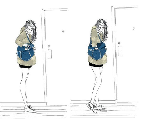 Женская сумочка и ключи