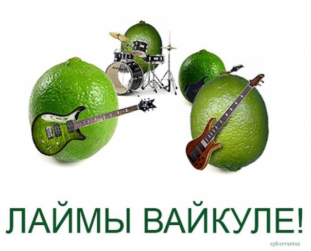 Карикатура на Лайму Вайкуле