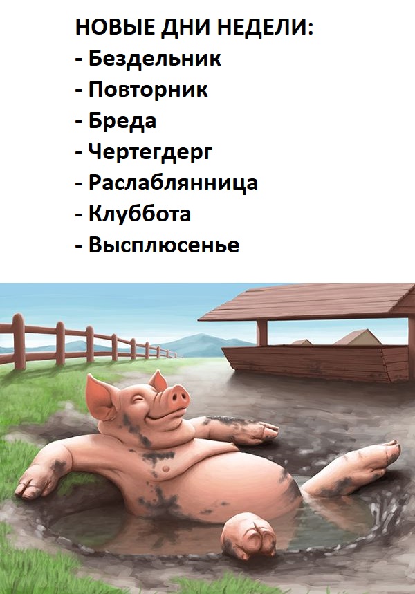 Коронавирус. Дни недели