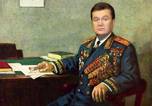 Карикатуры на Януковича