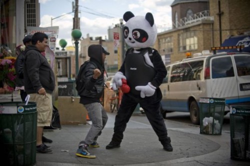 Панда Кунг-фу в большом городе