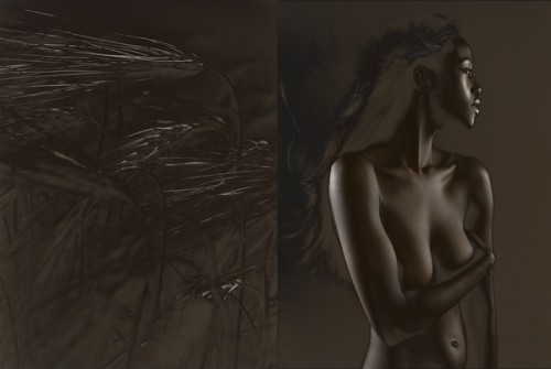 Девушки и цветы