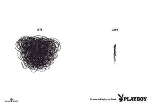 Креатив в стиле минимализма