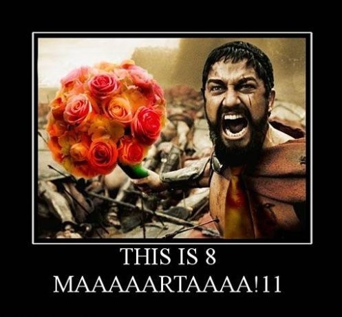 Демотиватор про 8 марта