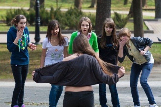 Классные приколы про девушек