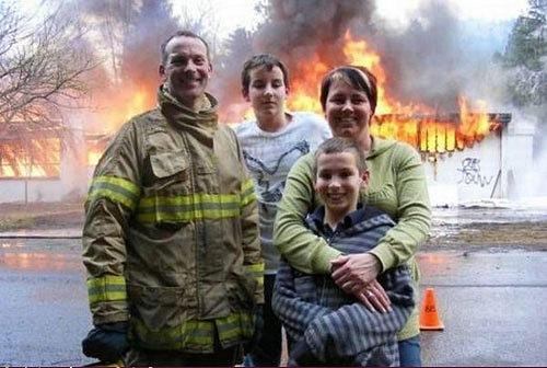 Лучший фон- пожар