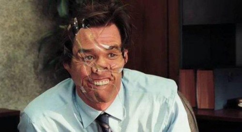 Скотч + лицо