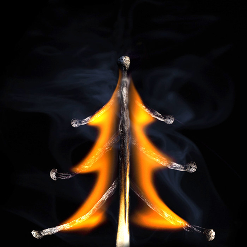 Шедевры со спичкой, огнём и дымом от Станислава Аристова