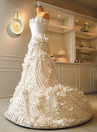 Невероятный свадебный торт!