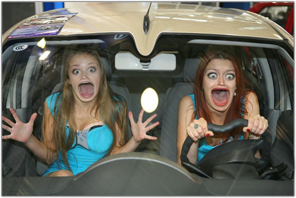 Осторожно!! За рулем ДАМА!