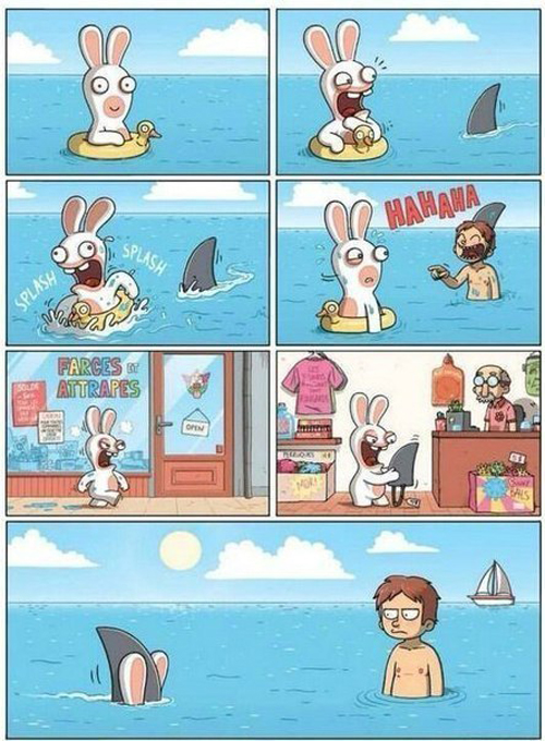 Комиксы по мотивам "Rayman raving rabbids"