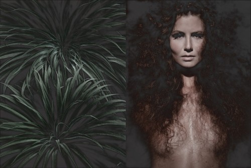 Девушки и цветы