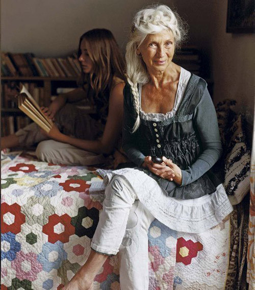 Самая стильная 64-летняя модель Ing-Marie Lami